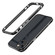 iPhone 13 Aurora Series Lens Protector + Metal Frame Protective Case - Black Silver