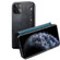 iPhone 13 Denior Oil Wax Top Layer Cowhide Simple Flip Leather Case - Dark Blue