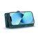 iPhone 13 CaseMe-008 Detachable Multifunctional Horizontal Flip Leather Case with Card Slot & Holder & Zipper Wallet & Photo Frame - Blue
