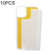 iPhone 13 10pcs Thermal Transfer Glass Phone Case - White