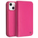 iPhone 13 QIALINO Business Horizontal Flip Leather Case with Holder & Card Slots & Wallet  - Rose Red