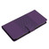 iPhone 15 Pro Max Diamond Embossed Skin Feel Leather Phone Case - Purple