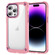 iPhone 15 Pro Max Skin Feel TPU + PC Phone Case - Transparent Pink