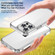 iPhone 15 Pro Max iPAKY XJ Series Transparent PC+TPU Phone Case