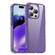 iPhone 15 Pro Max iPAKY YG Series Transparent PC+TPU Phone Case - Transparent Purple