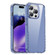 iPhone 15 Pro Max iPAKY YG Series Transparent PC+TPU Phone Case - Transparent Blue