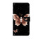 iPhone 15 Pro Max Crystal 3D Shockproof Protective Leather Phone Case - Pink Diamond Butterfly