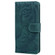 iPhone 15 Pro Max Tiger Embossing Pattern Leather Phone Case - Green