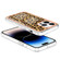 iPhone 15 Pro Electroplating Marble Dual-side IMD Phone Case - Leopard Print