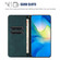 iPhone 15 Pro Max Ethnic Embossed Adsorption Leather Phone Case - Blue