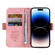 iPhone 15 Pro Max BETOPNICE Dual-side Buckle Leather Phone Case - Pink
