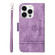 iPhone 15 Pro Max BETOPNICE Dual-side Buckle Leather Phone Case - Purple