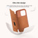 iPhone 15 Pro Max NILLKIN QIN Series Pro Sliding Camera Cover Design Leather Phone Case - Black