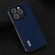 iPhone 15 Pro ABEEL Carbon Fiber Texture Protective Phone Case - Dark Blue