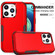 iPhone 15 Pro Commuter Shockproof TPU + PC Phone Case - Red+Black