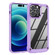 iPhone 15 Pro TPU + PC Lens Protection Phone Case - Purple