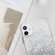 iPhone 15 Pro Gradient Glitter Epoxy TPU Thickened Acrylic Phone Case with Round Neck Lanyard - Black