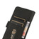 iPhone 15 Pro KHAZNEH Matte Texture Leather Phone Case - Black