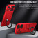 iPhone 15 Pro MagSafe Magnetic Holder Phone Case - Red