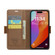 iPhone 15 Pro CaseMe 023 Butterfly Buckle Litchi Texture RFID Anti-theft Leather Phone Case - Brown