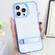 iPhone 15 Pro Linear Shape Holder Phone Case - Blue
