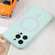 iPhone 15 Pro Liquid Silicone Magsafe Phone Case - Light Cyan