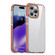 iPhone 15 Pro iPAKY MT Series Transparent PC+TPU Phone Case - Orange