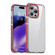 iPhone 15 Pro iPAKY MT Series Transparent PC+TPU Phone Case - Red