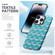 iPhone 15 Pro Textile Texture Matte Ultra-thin Phone Case - Light Blue