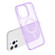 iPhone 15 Pro Terminator Style Glitter Powder MagSafe Magnetic Phone Case - Purple