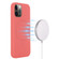 iPhone 15 Pro Shockproof Silicone Magsafe Phone Case - Pink Orange