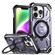 iPhone 15 Pro Armor Series MagSafe Magnetic Holder Phone Case - Light Purple