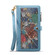 iPhone 15 Pro ESEBLE Star Series Lanyard Zipper Wallet RFID Leather Case - Blue