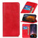 iPhone 15 Pro Magnetic Crazy Horse Texture Horizontal Flip Leather Phone Case - Red