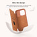 iPhone 15 Pro NILLKIN QIN Series Pro Sliding Camera Cover Design Leather Phone Case - Red