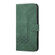 iPhone 15 Plus Cubic Skin Feel Flip Leather Phone Case - Green