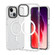 iPhone 15 Plus Magsafe Magnetic Shockproof TPU + PC Phone Case - Transparent