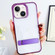 iPhone 15 Plus Linear Shape Holder Phone Case - Purple