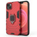 iPhone 15 Plus Shockproof PC + TPU Holder Phone Case - Red