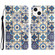 iPhone 15 Plus Colored Drawing Leather Phone Case - Vintage Totem