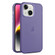 iPhone 15 Plus Frosted Translucent Mist Phone Case - Dark Purple