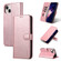 iPhone 15 Plus AZNS Skin Feel Calf Texture Flip Leather Phone Case - Rose Gold