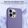 iPhone 15 Plus Frosted Translucent Mist Phone Case - White