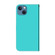 iPhone 15 Plus Imitated Mirror Surface Leather Phone Case - Mint Green