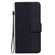 iPhone 15 Plus Geometric Embossed Leather Phone Case - Black