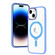 iPhone 15 Plus MagSafe Magnetic Invisible Holder Phone Case - Sierra Blue