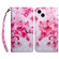 iPhone 15 Plus 3D Painted Leather Phone Case - Red Flower