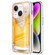 iPhone 15 Plus Electroplating Marble Dual-side IMD Phone Case - Draft Beer