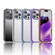iPhone 15 Plus iPAKY Hanguang Series Transparent TPU+PC Phone Case - Transparent Black
