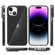 iPhone 15 Plus Shockproof Terminator Transparent Phone Case - Grey